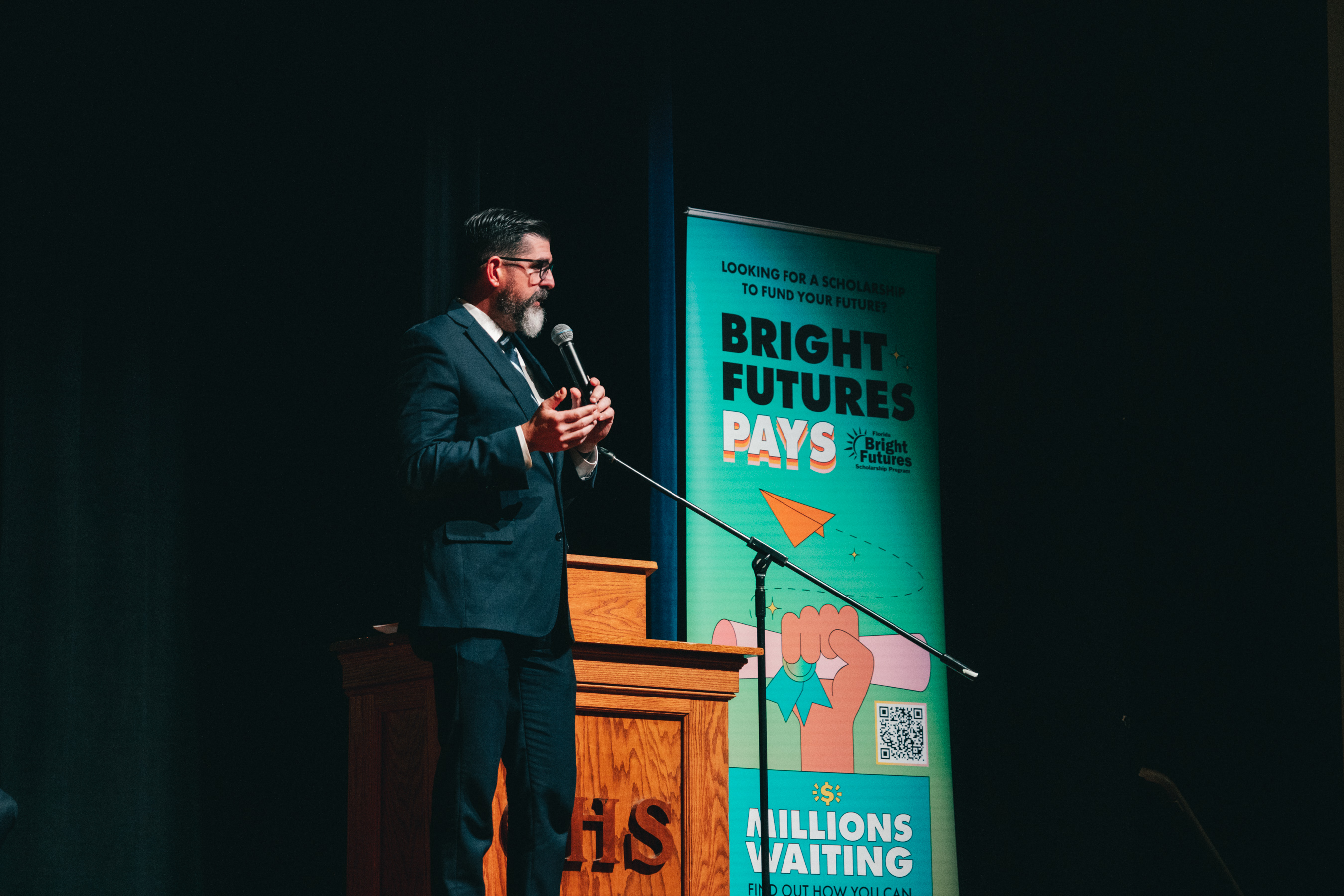 Commissioner Manny Diaz Jr. Speaking at Bright Futures Event