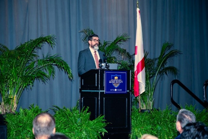 Commissioner Manny Diaz, Jr. presenting